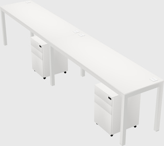 Rectangular desk