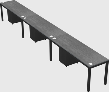 Rectangular desk