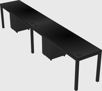 Rectangular desk