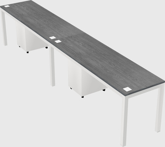 Rectangular desk