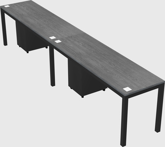 Rectangular desk