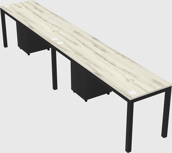 Rectangular desk
