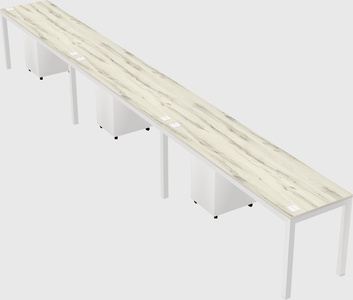 Rectangular desk