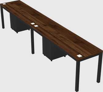 Rectangular desk