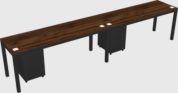 Rectangular desk