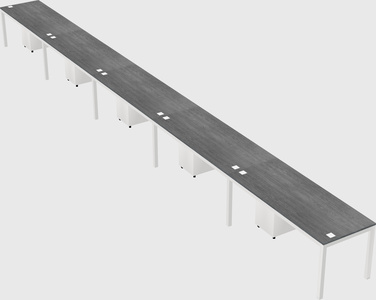 Rectangular desk