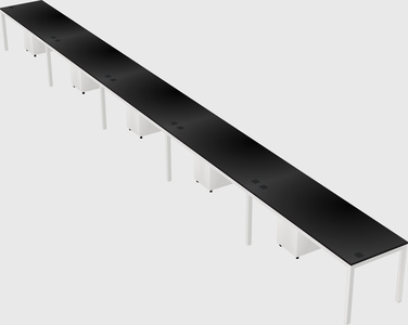 Rectangular desk