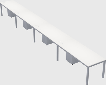 Rectangular desk