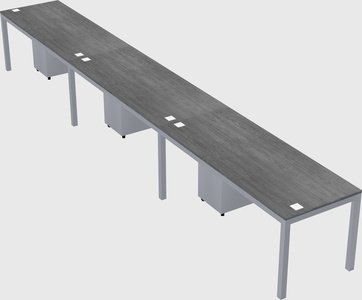 Rectangular desk