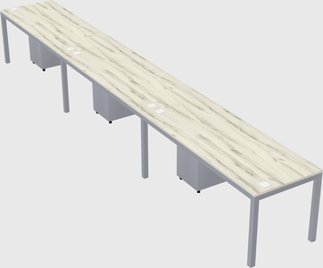 Rectangular desk