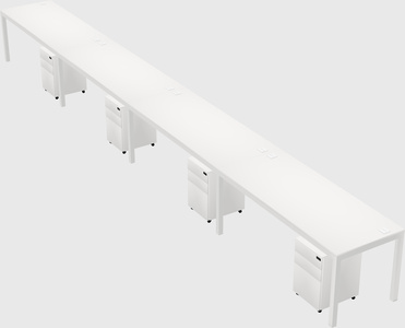 Rectangular desk