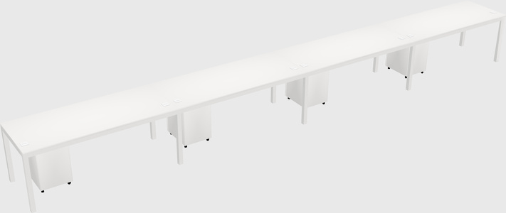 Rectangular desk