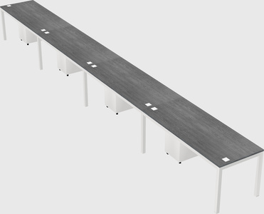Rectangular desk