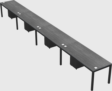 Rectangular desk