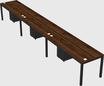 Rectangular desk