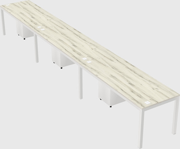Rectangular desk