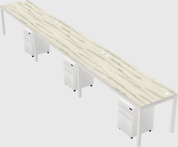 Rectangular desk
