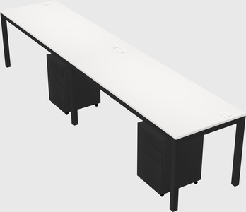Rectangular desk