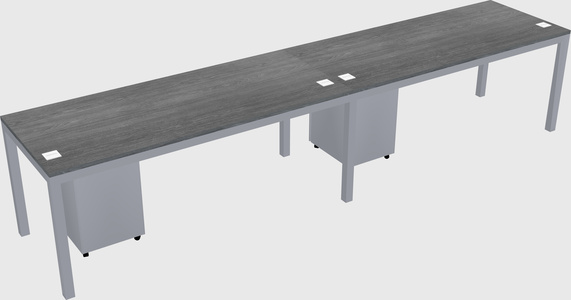 Rectangular desk