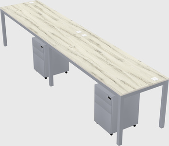 Rectangular desk