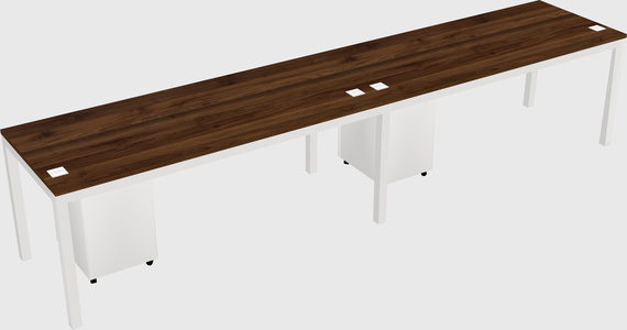 Rectangular desk
