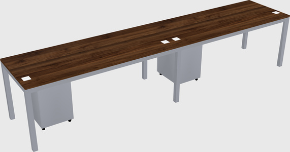 Rectangular desk