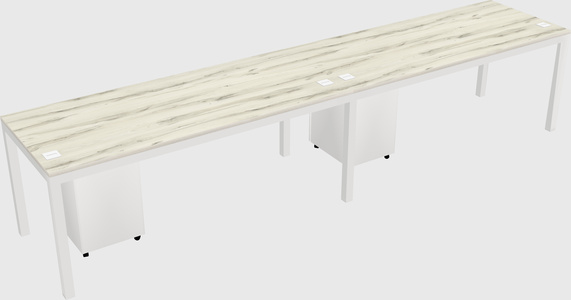 Rectangular desk