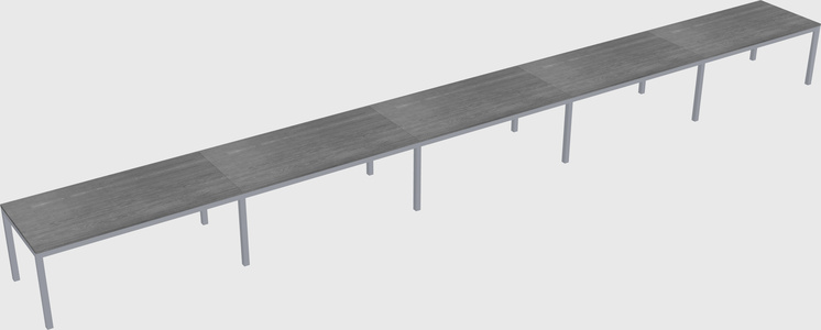 Rectangular desk