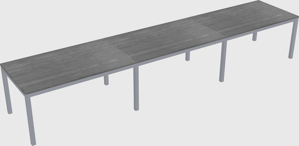 Rectangular desk