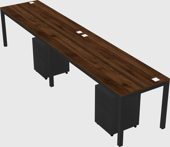 Rectangular desk