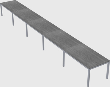 Rectangular desk