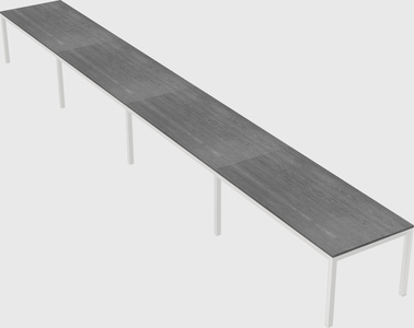 Rectangular desk