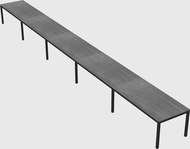 Rectangular desk