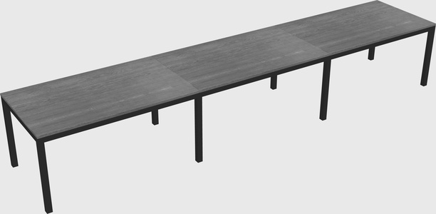 Rectangular desk