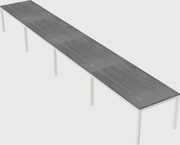Rectangular desk
