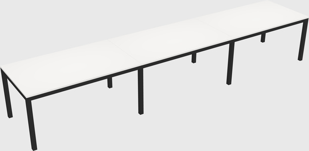 Rectangular desk