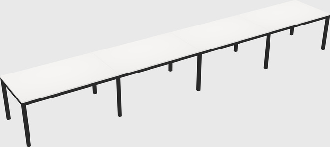 Rectangular desk