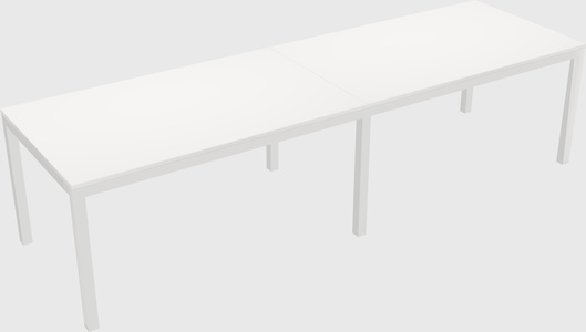 Rectangular desk
