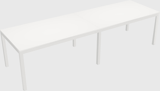 Rectangular desk