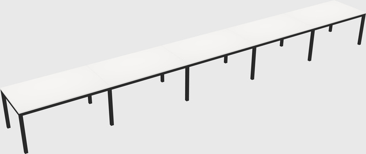 Rectangular desk