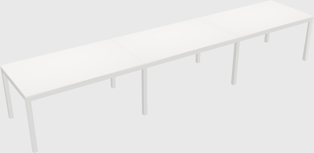 Rectangular desk