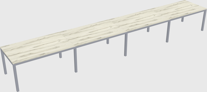Rectangular desk