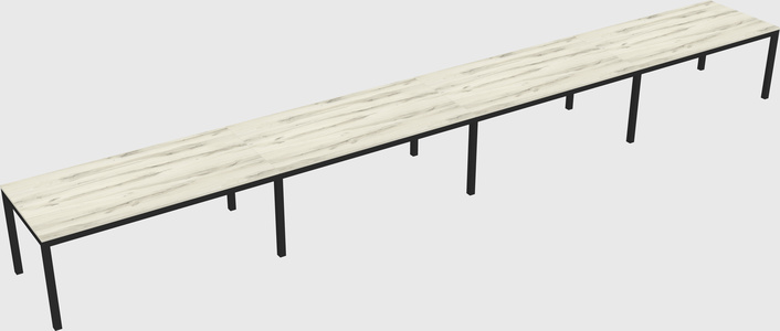 Rectangular desk