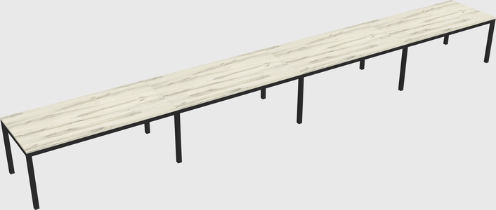 Rectangular desk