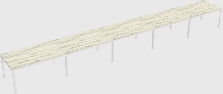 Rectangular desk