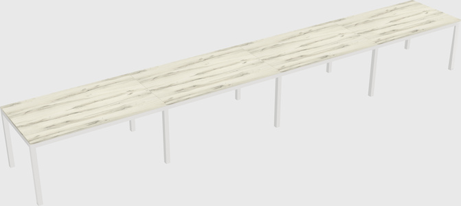 Rectangular desk