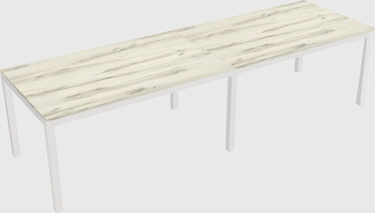 Rectangular desk