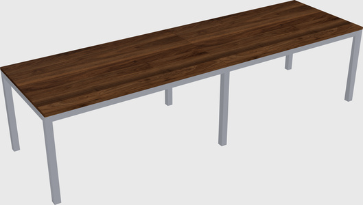 Rectangular desk