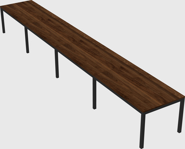 Rectangular desk