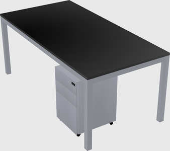Rectangular desk